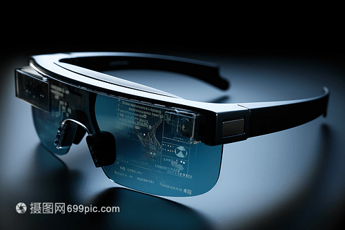 黑色智能眼镜 科技与时尚的完美融合